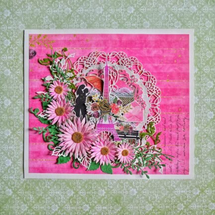Elegant floral frame #eff003